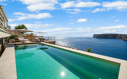 Modern High-Quality Villa in the 1st sea line in Port Andratx - Ref: 1863 buy Villa front-line Port Andratx Mallorca